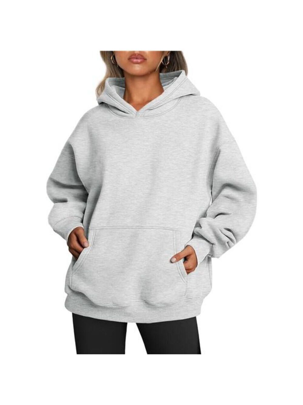 Womens oversized hoodie fleece sweatshirt pullover long sleeve fall winter cloth